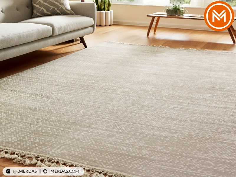 فرش مراکشی کد 41239 زمینه بژ