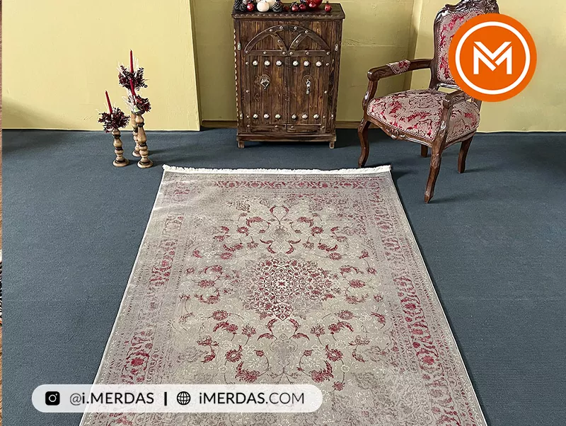 ست کردن رنگ آینه و کنسول با فرش